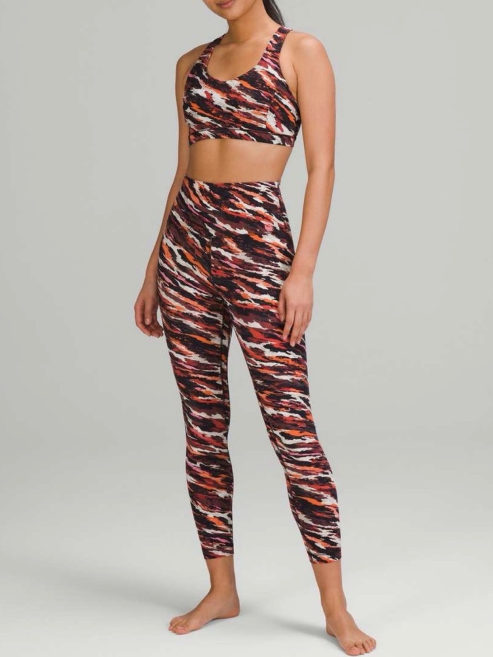 Lululemon Align multicolored Tiger Tide 25” leggings Lululemon size 2